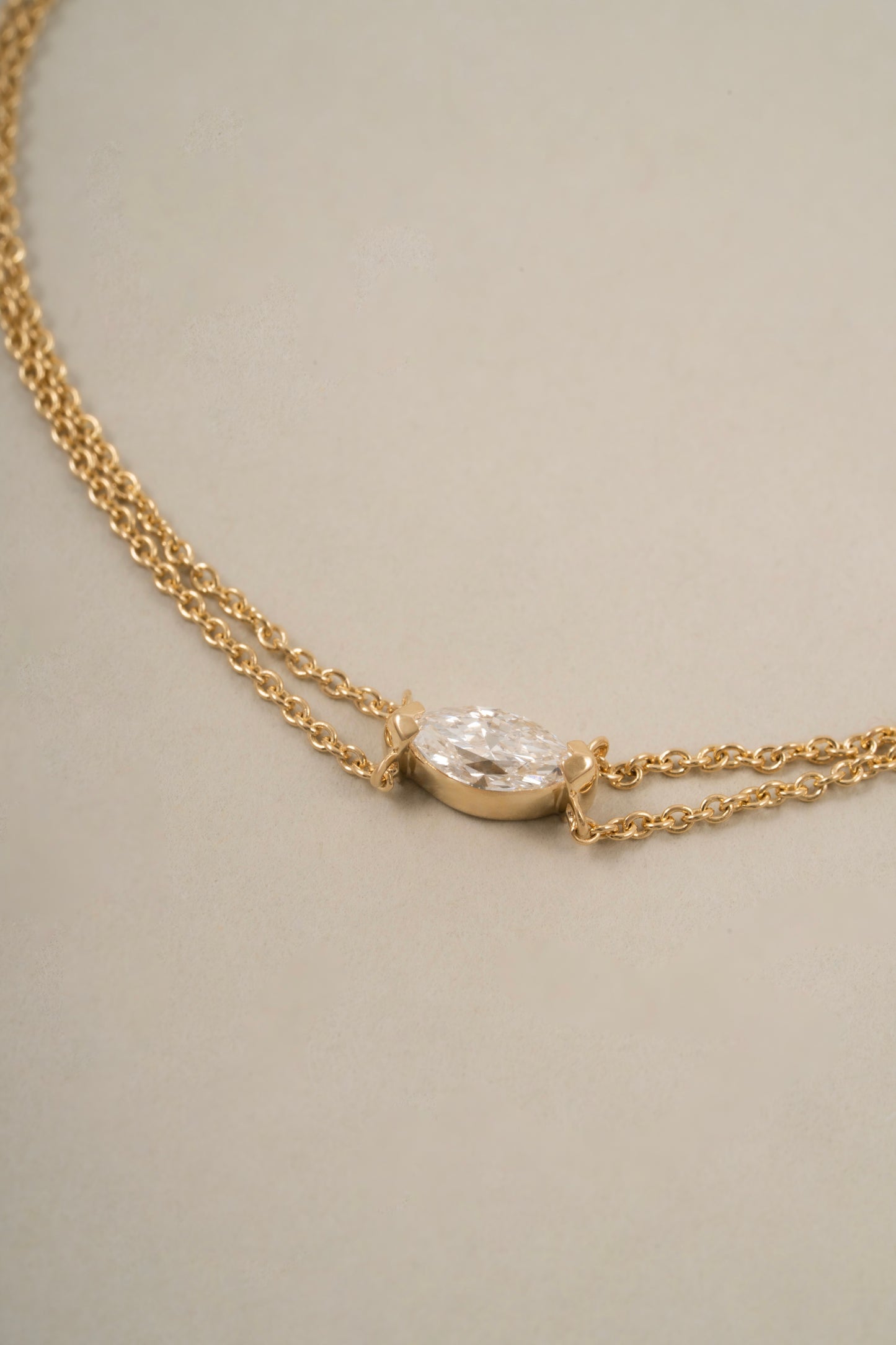 Marquise Solitaire Bracelet