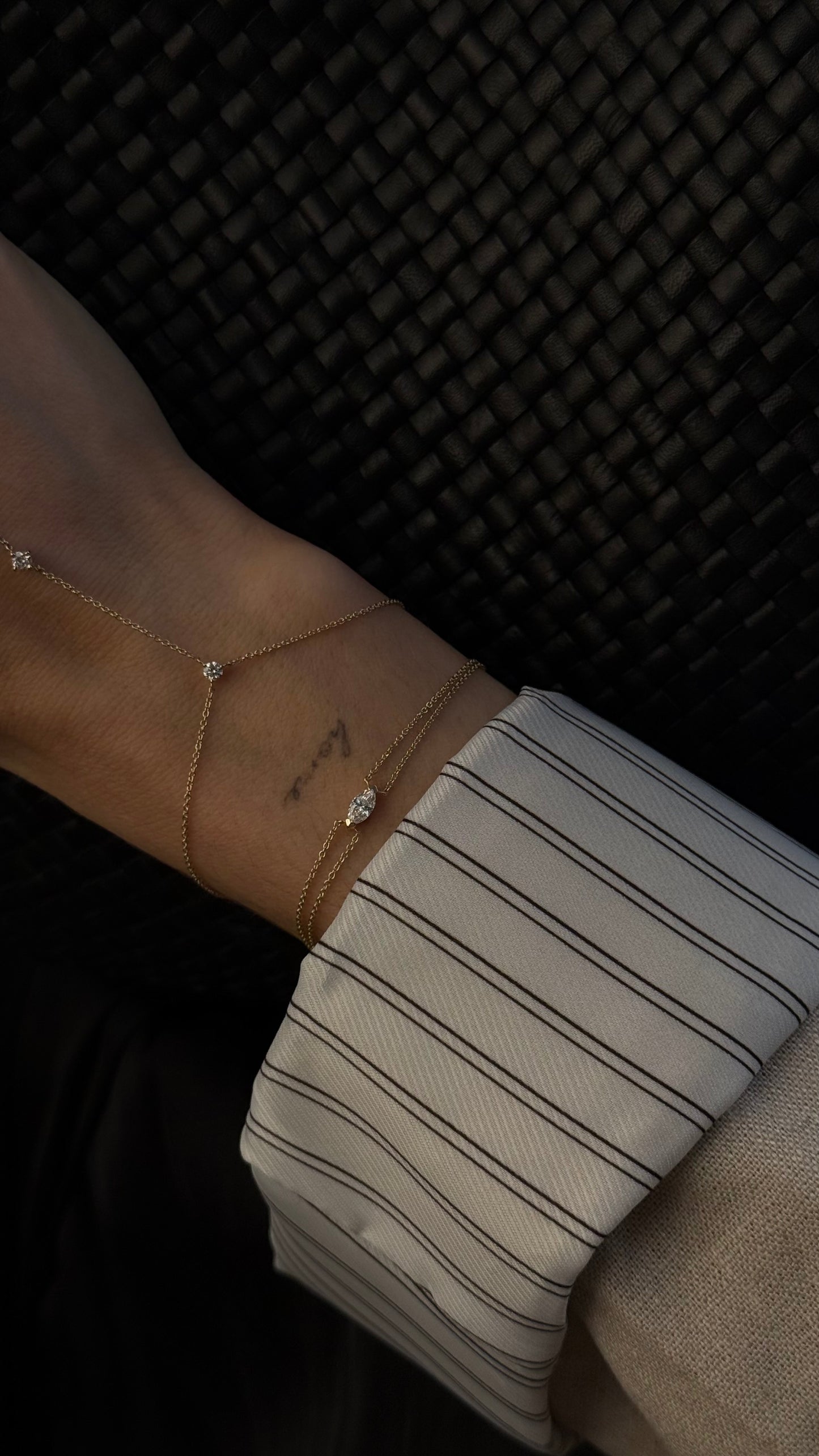 Marquise Solitaire Bracelet