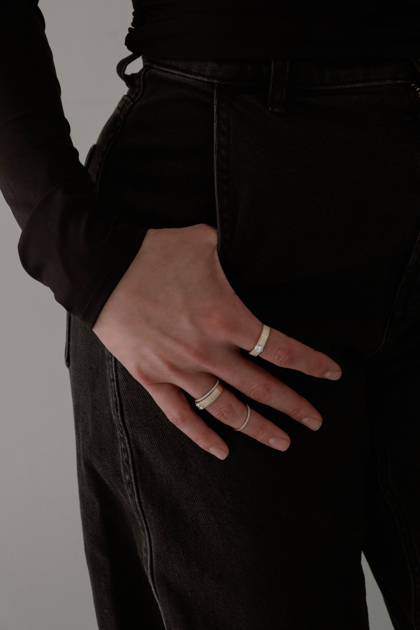 Petite Pavé Band